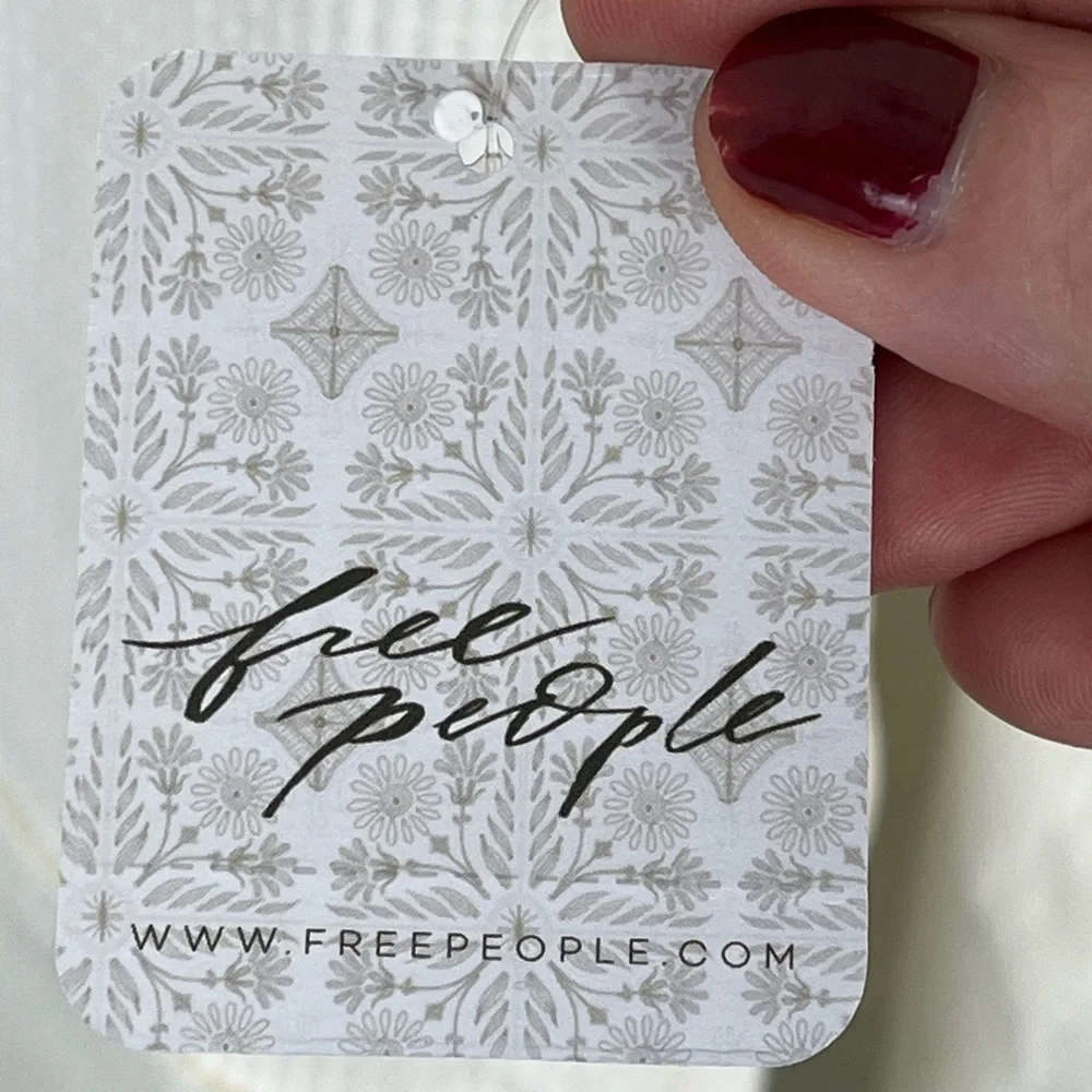 Free People Santa Clara thermal in alabaster, size S